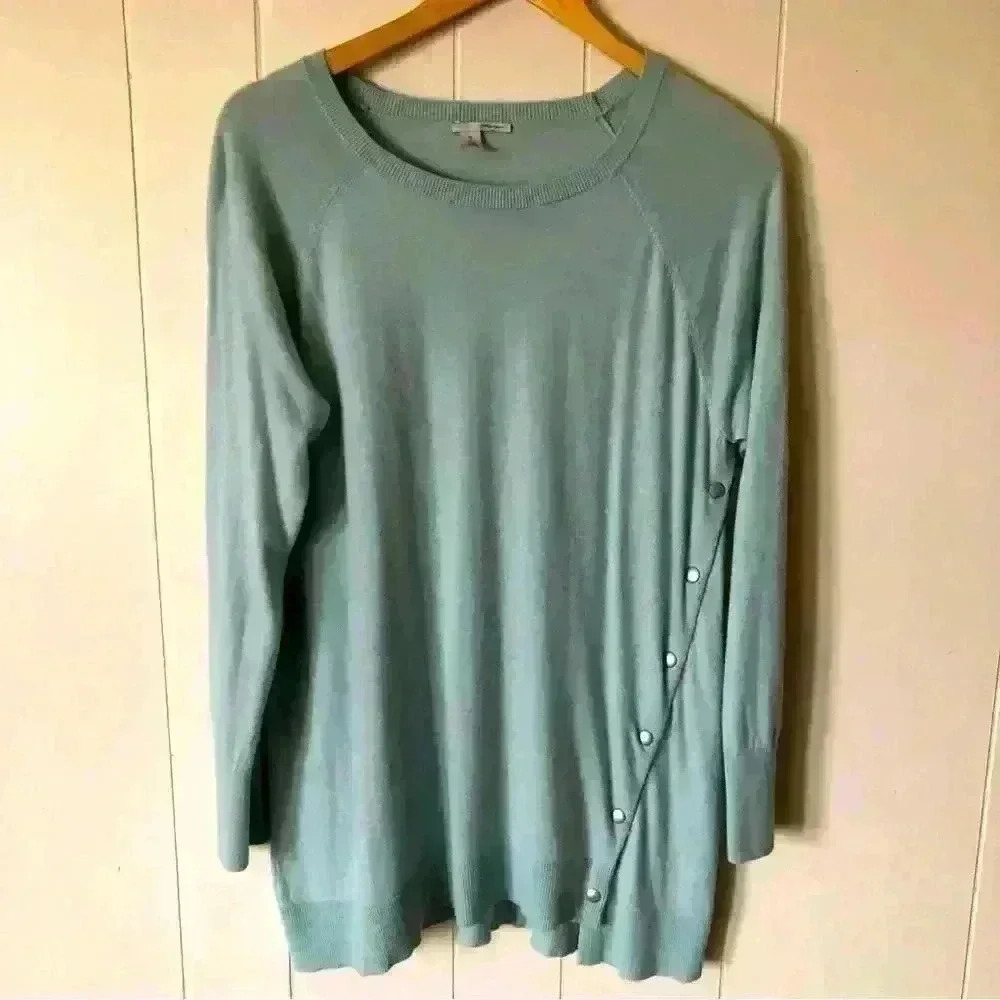 Halogen Viscose Blend Top Sweater Size XLP